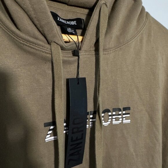 ZANEROBE Green Hoodie Men's M Forest Sweater Pullover - Picture 3 of 4